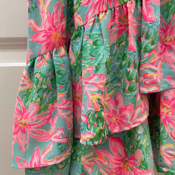 Lilly Pulitzer Dress Size 2 NWT Retail 198 Pamel YN So Shellegant - Picture 6 of 6